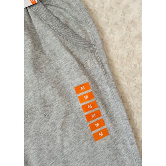 Champion Womens French Terry Heather Gray Sweatpants Cotton Joggers Medium NEW - Picture 13 of 14